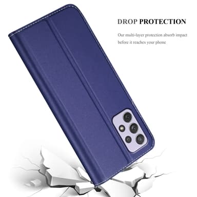 Samsung Galaxy A73 5G Fodral Skal Case (Blå)