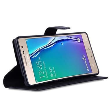 Samsung Galaxy Z3 Plånboksfodral Skal (Svart)