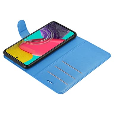 Samsung Galaxy M53 5G Plånboksfodral Skal (Blå)