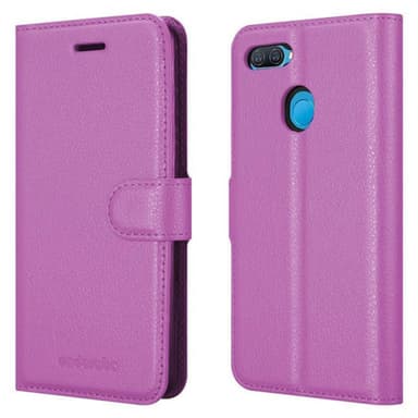 Oppo A12 Plånboksfodral Skal (Lila)