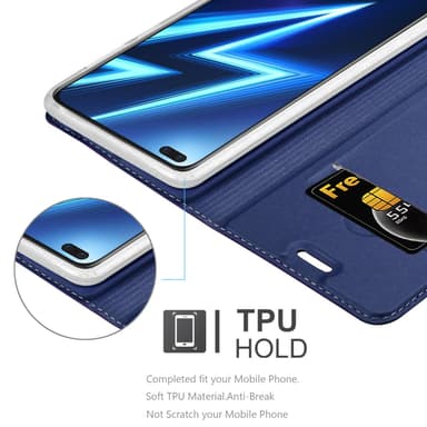 Realme 6 PRO Fodral Skal Case (Blå)