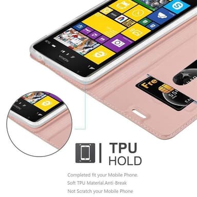 Nokia Lumia 1520 Fodral Skal Case (Rosa)