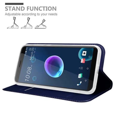 HTC Desire 12 Fodral Skal Case (Blå)