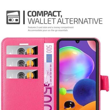 Samsung Galaxy A31 Plånboksfodral Skal (Rosa)