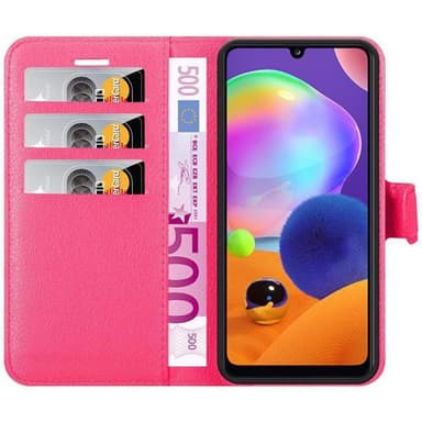 Samsung Galaxy A31 Plånboksfodral Skal (Rosa)