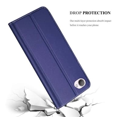 HTC Desire 12 Fodral Skal Case (Blå)