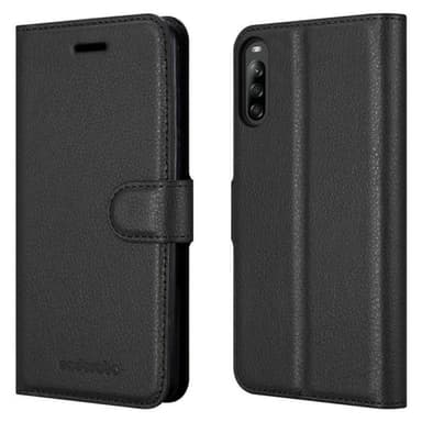 Sony Xperia L4 Plånboksfodral Skal (Svart)