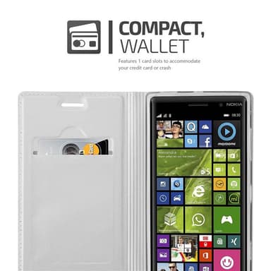Nokia Lumia 830 Fodral Skal Case (Silver)