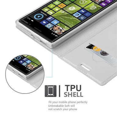 Nokia Lumia 830 Fodral Skal Case (Silver)