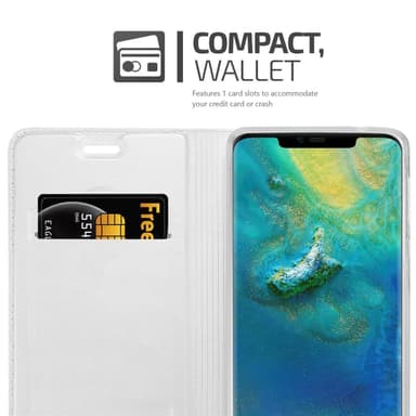 Huawei MATE 20 PRO Fodral Skal Case (Silver)