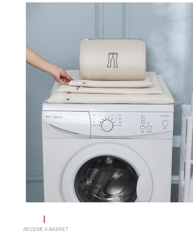 Broderade tvättpåsar 4-pack