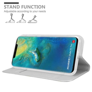 Huawei MATE 20 PRO Fodral Skal Case (Silver)