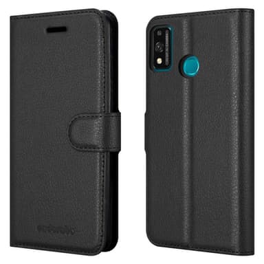 Honor 9X LITE Plånboksfodral Skal (Svart)