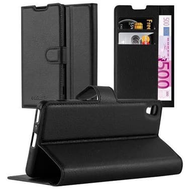 Sony Xperia XA Plånboksfodral Skal (Svart)