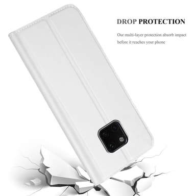 Huawei MATE 20 PRO Fodral Skal Case (Silver)