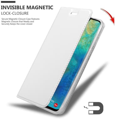 Huawei MATE 20 PRO Fodral Skal Case (Silver)