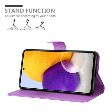 Samsung Galaxy A73 5G Plånboksfodral Skal (Lila)