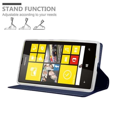 Nokia Lumia 520 / 521 Fodral Skal Case (Blå)