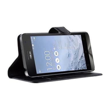 Asus ZenFone 5 2014 Plånboksfodral Skal (Svart)