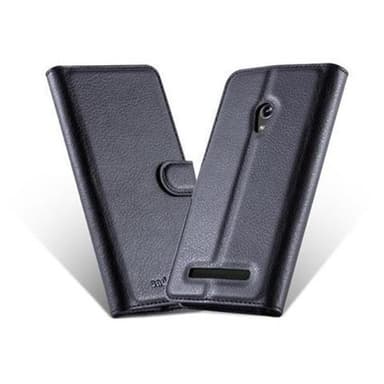 Asus ZenFone 5 2014 Plånboksfodral Skal (Svart)