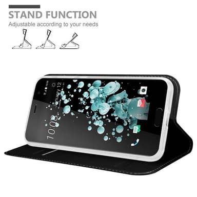 HTC U PLAY Fodral Skal Case (Svart)