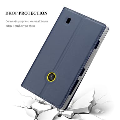 Nokia Lumia 520 / 521 Fodral Skal Case (Blå)
