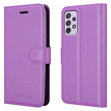 Samsung Galaxy A73 5G Plånboksfodral Skal (Lila)