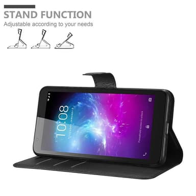 ZTE Blade A3 2019 Plånboksfodral Skal (Svart)