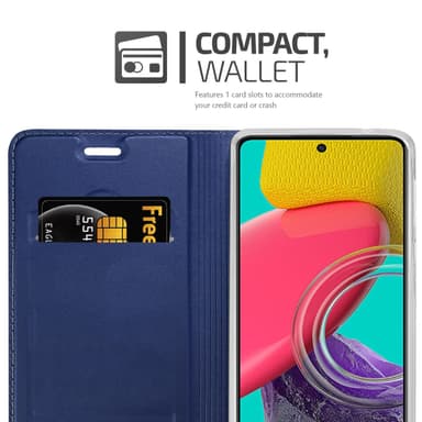 Samsung Galaxy M53 5G Fodral Skal Case (Blå)