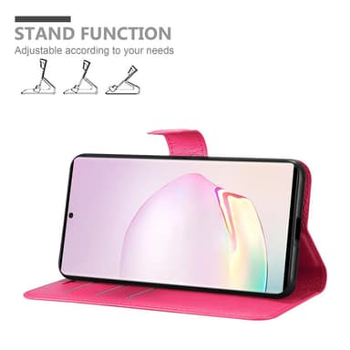 Samsung Galaxy NOTE 20 Plånboksfodral Skal (Rosa)