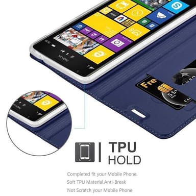Nokia Lumia 1520 Fodral Skal Case (Blå)