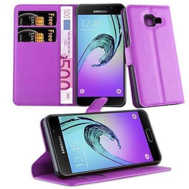 Samsung Galaxy A3 2016 Plånboksfodral Skal (Lila)