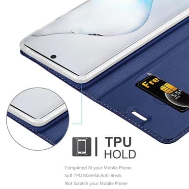 Samsung Galaxy NOTE 10 Fodral Skal Case (Blå)