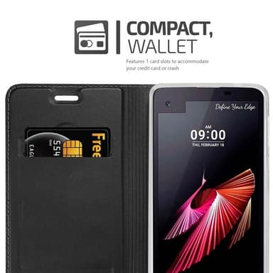 LG X SCREEN Fodral Skal Case (Svart)