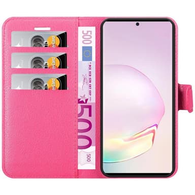 Samsung Galaxy NOTE 20 Plånboksfodral Skal (Rosa)