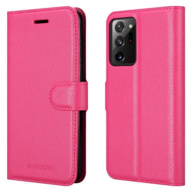 Samsung Galaxy NOTE 20 PLUS Plånboksfodral Skal (Rosa)