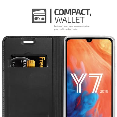Huawei Y7 2019 / Y7 PRIME 2019 Fodral Skal Case (Svart)