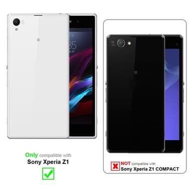 Sony Xperia Z1 Fodral Skal Case (Blå)