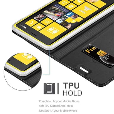 Nokia Lumia 920 Fodral Skal Case (Svart)