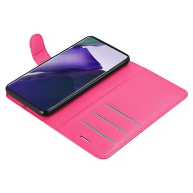 Samsung Galaxy NOTE 20 PLUS Plånboksfodral Skal (Rosa)