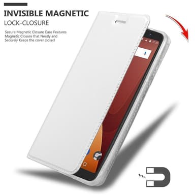 WIKO VIEW PRIME Fodral Skal Case (Silver)