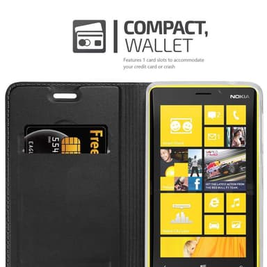 Nokia Lumia 920 Fodral Skal Case (Svart)