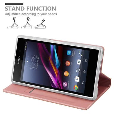 Sony Xperia Z1 Fodral Skal Case (Rosa)