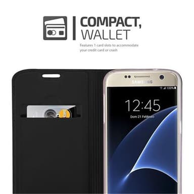 Samsung Galaxy S7 Fodral Skal Case (Svart)