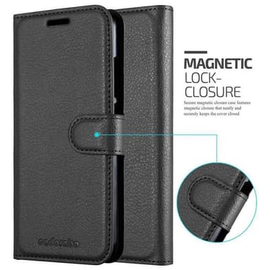 Xiaomi RedMi 6A Plånboksfodral Skal (Svart)