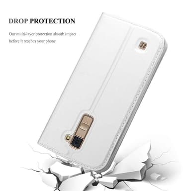 LG K10 2016 Fodral Skal Case (Silver)