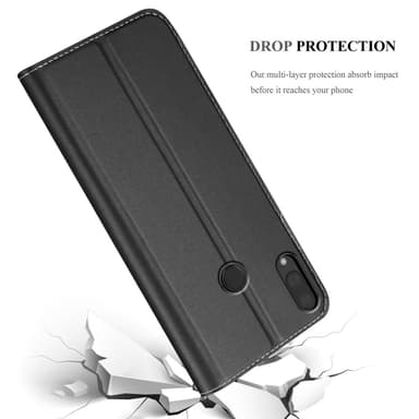 Huawei Y7 2019 / Y7 PRIME 2019 Fodral Skal Case (Svart)