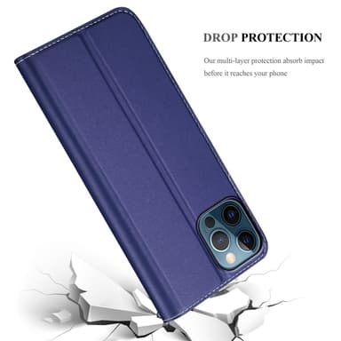 iPhone 12 / 12 PRO Fodral Skal Case (Blå)