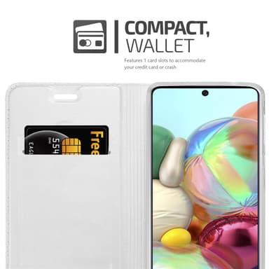 Samsung Galaxy A71 5G Fodral Skal Case (Silver)