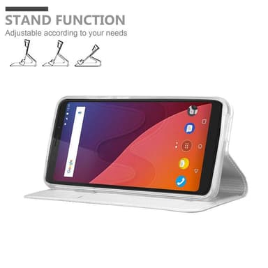 WIKO VIEW Fodral Skal Case (Silver)